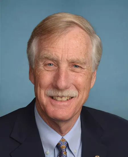 Portrait of Angus King