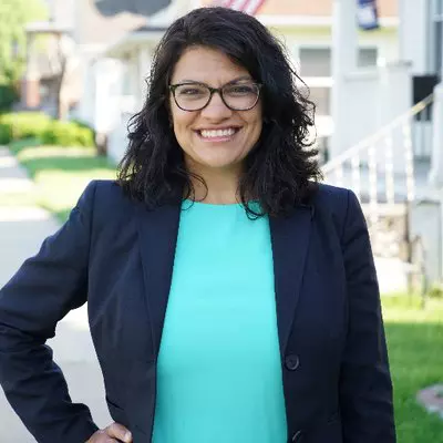 Portrait of Rashida Tlaib